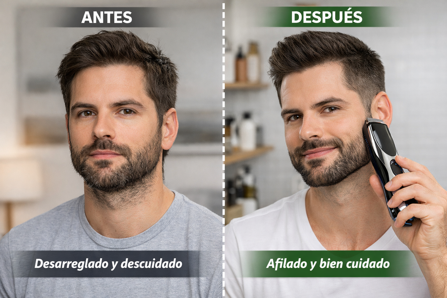 Maquina Afeitado Set Peines Guia Profesi