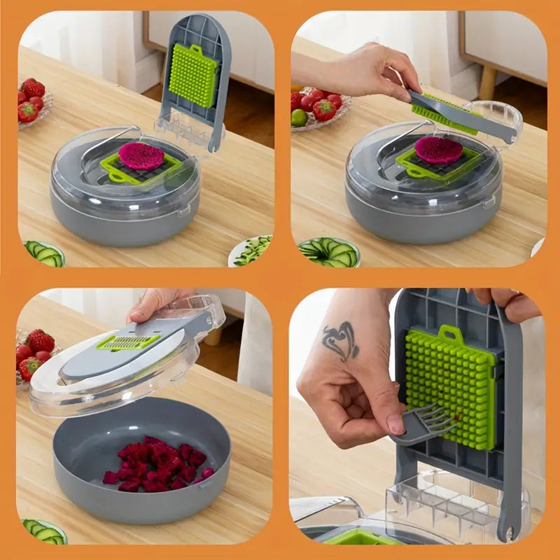Picador Contador de vegetal Multi 9 en 1