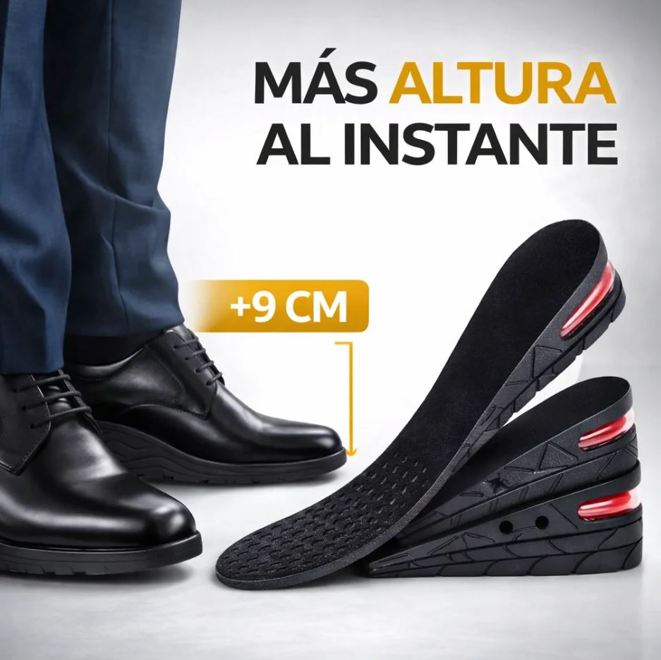 Plantillas Elevadoras Ajustables Altura