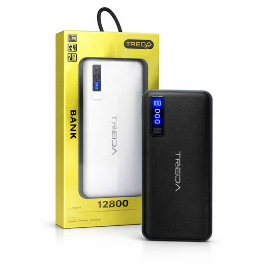 CARGADOR PORTATIL POWER BANK 12800 TREQA